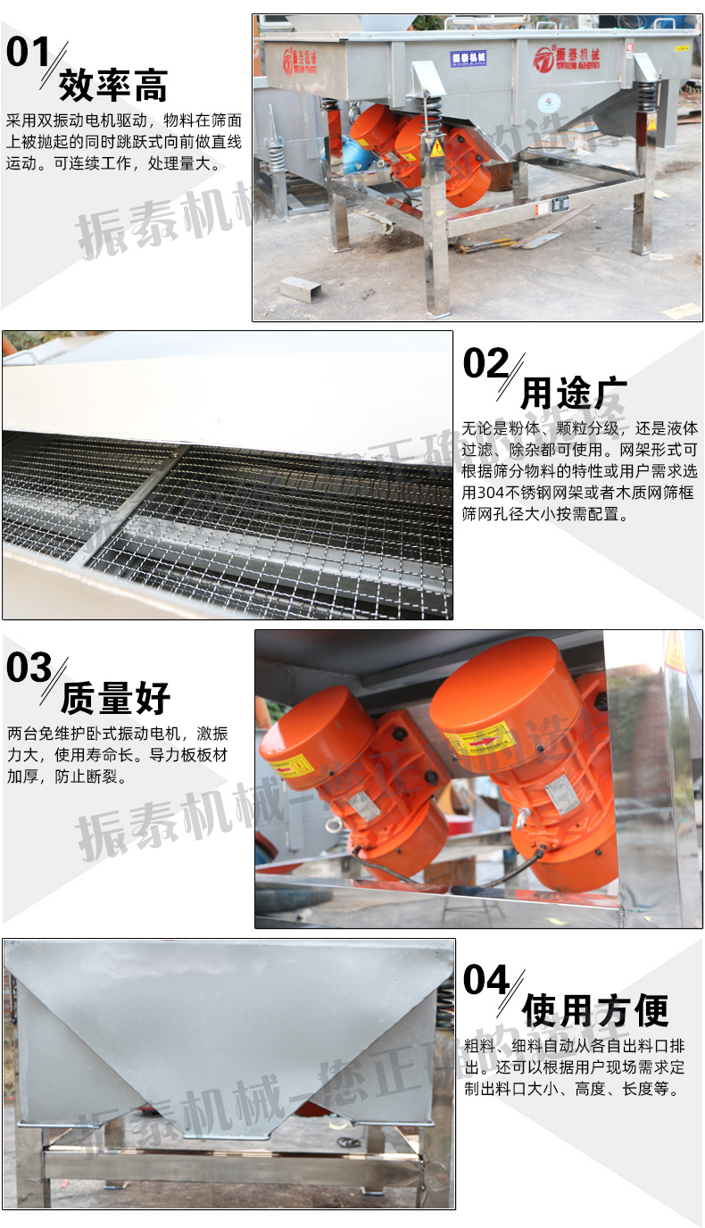 冶金粉末直線篩細節圖 冶金粉末直線篩細節圖