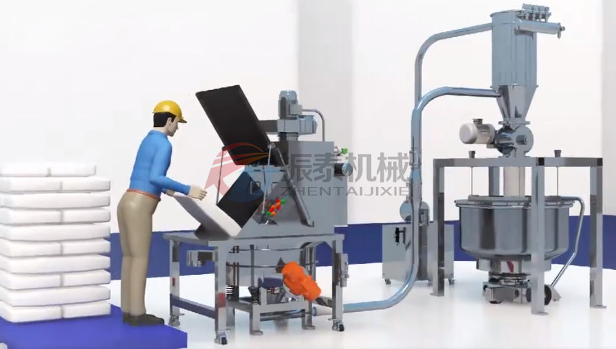 小袋無塵投料站工作原理 小袋無塵投料站工作原理