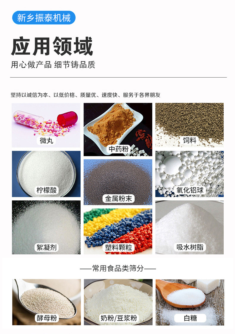 棕剛玉搖擺篩應用領域 棕剛玉搖擺篩應用領域