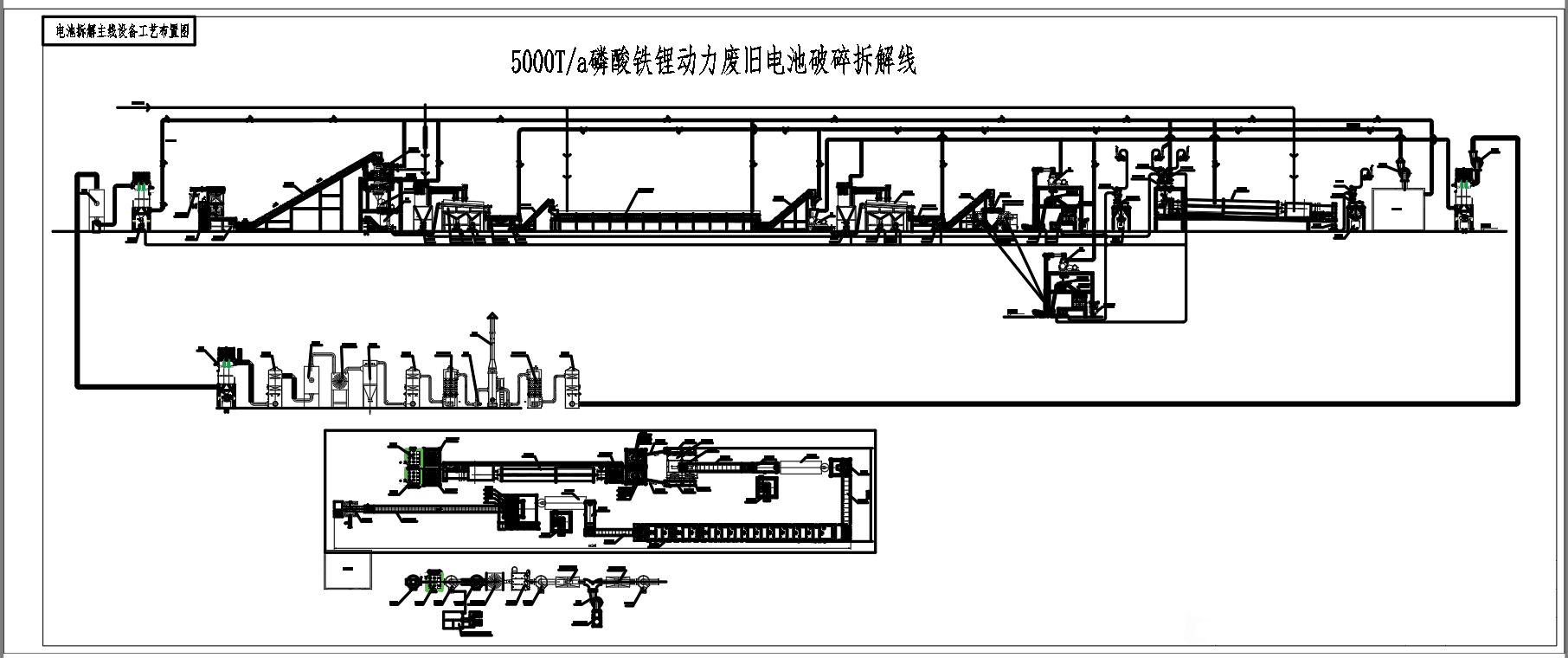 廢舊電池破碎料直線振動篩圖紙 廢舊電池破碎料直線振動篩圖紙