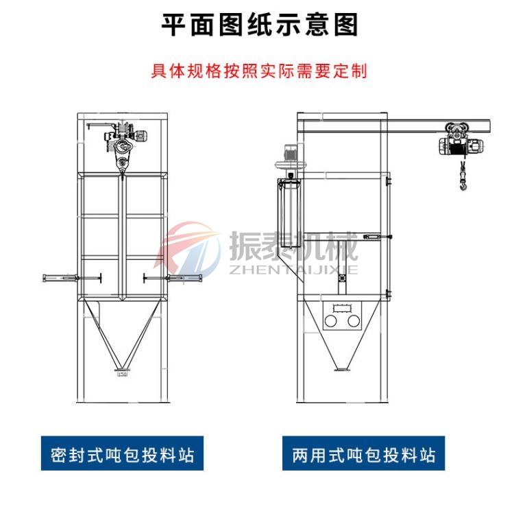 瀝青粉噸袋拆包機種類 瀝青粉噸袋拆包機種類