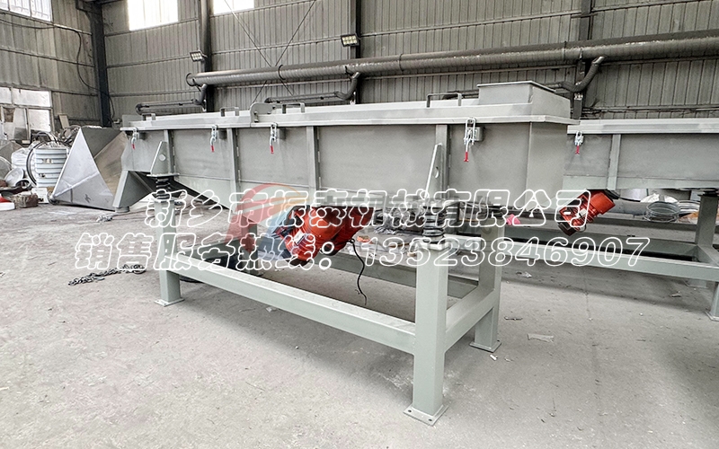 直線振動篩助力化工行業氰化鈉去除完整顆粒及碎塊 直線振動篩助力化工行業氰化鈉去除完整顆粒及碎塊